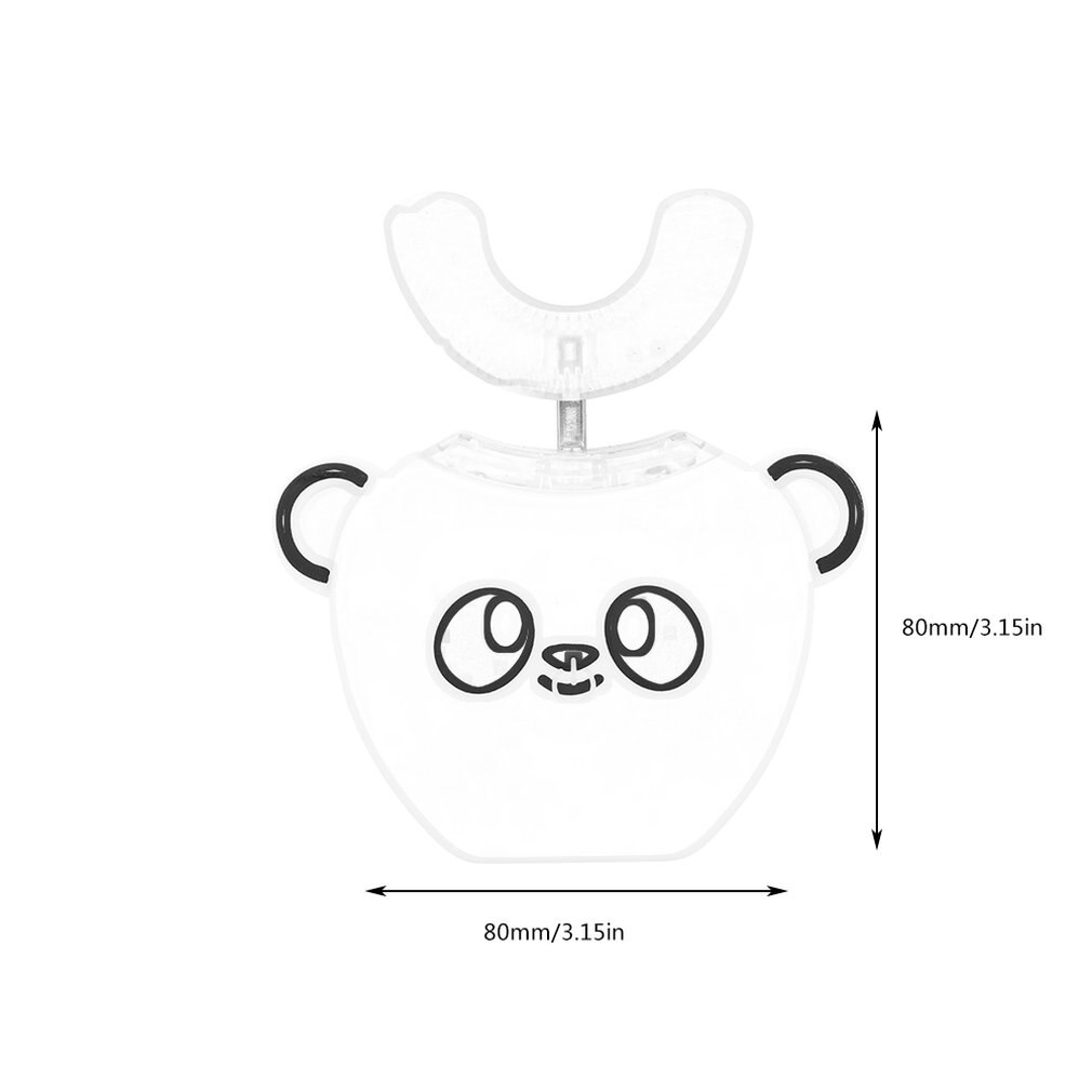Amy Clever freundlicher Zahnbürste Ntelligente Automatische Mund Montiert U-geformte Elektrische Zahnbürste Wiederaufladbare Baby Zahnbürste