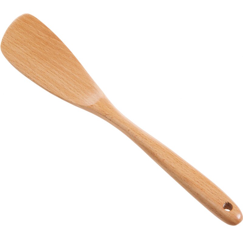 Houten schep, rijstlepel, houten spatel, slaschep, kookaccessoires, keukenbenodigdheden, bakgerei, gereedschap