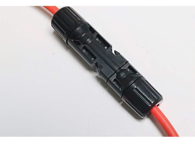 2m cable and MC 4 standard extension cable to connect your solar panel solar system for home system