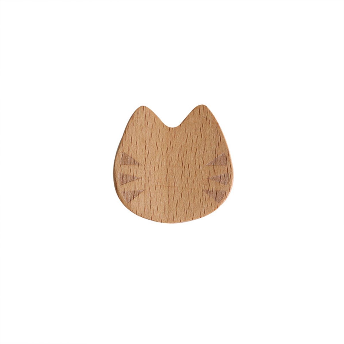 Japanese Style Wooden Chopstick Rest Beech Wood Cat Chopstick Rest Cartoon Rack Hotel Chopstick Rest Tableware Chopsticks Rack: Beards