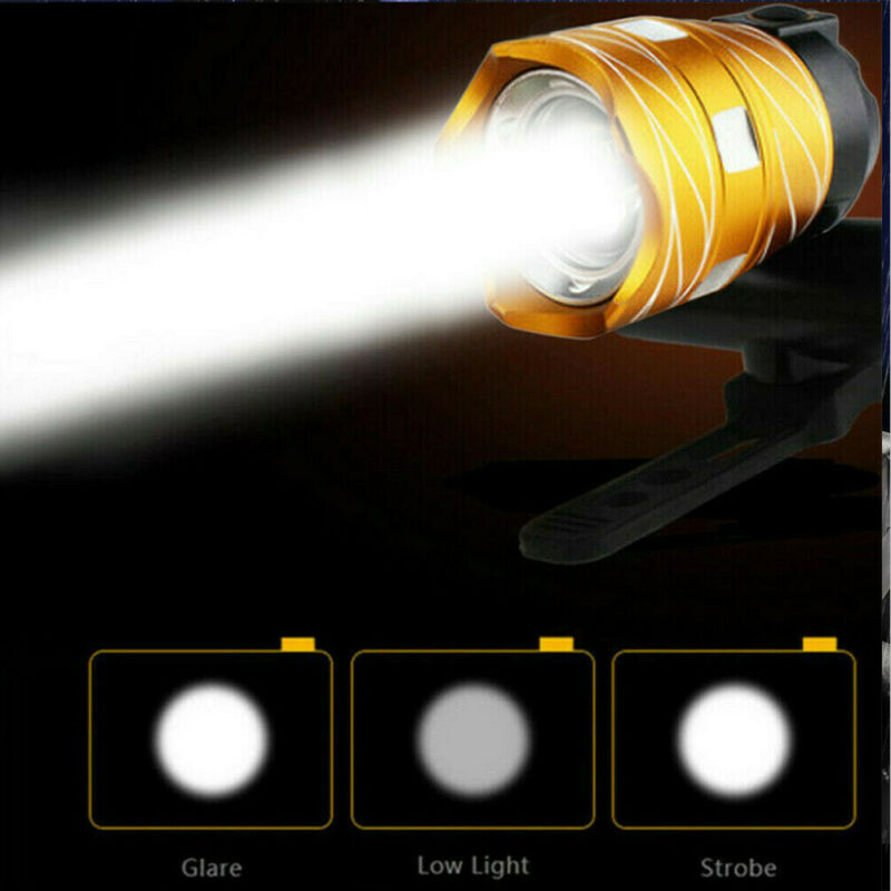 Oplaadbare 15000LM Xm-T6 Led Mtb Fietslicht Fiets Voor Achter Koplamp