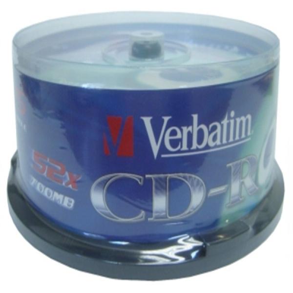 CD-R wörtlich 43432 700 MB 52x (25 uds)