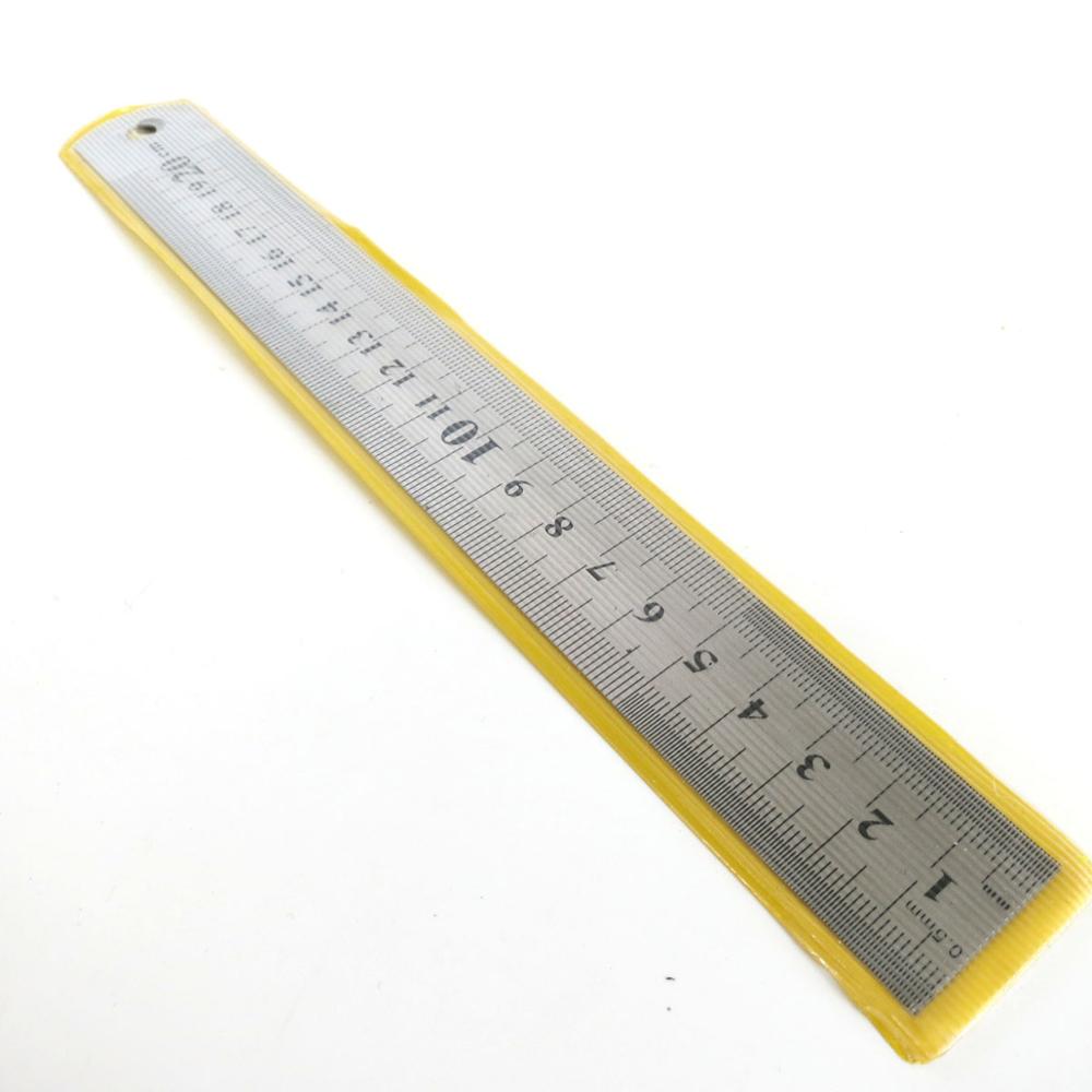 Stainless steel ruler DIY ruler ruler measurement model ruler metric with scale thickening