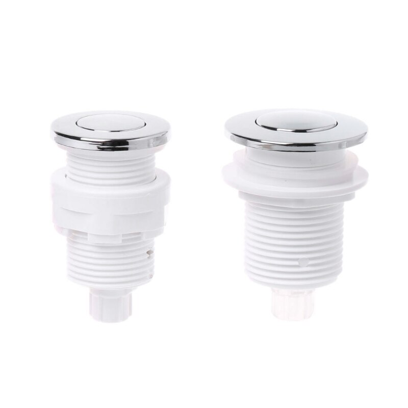 28mm/32mm Push Air Switch Button For Bathtub Spa Waste Garbage Disposal Switch