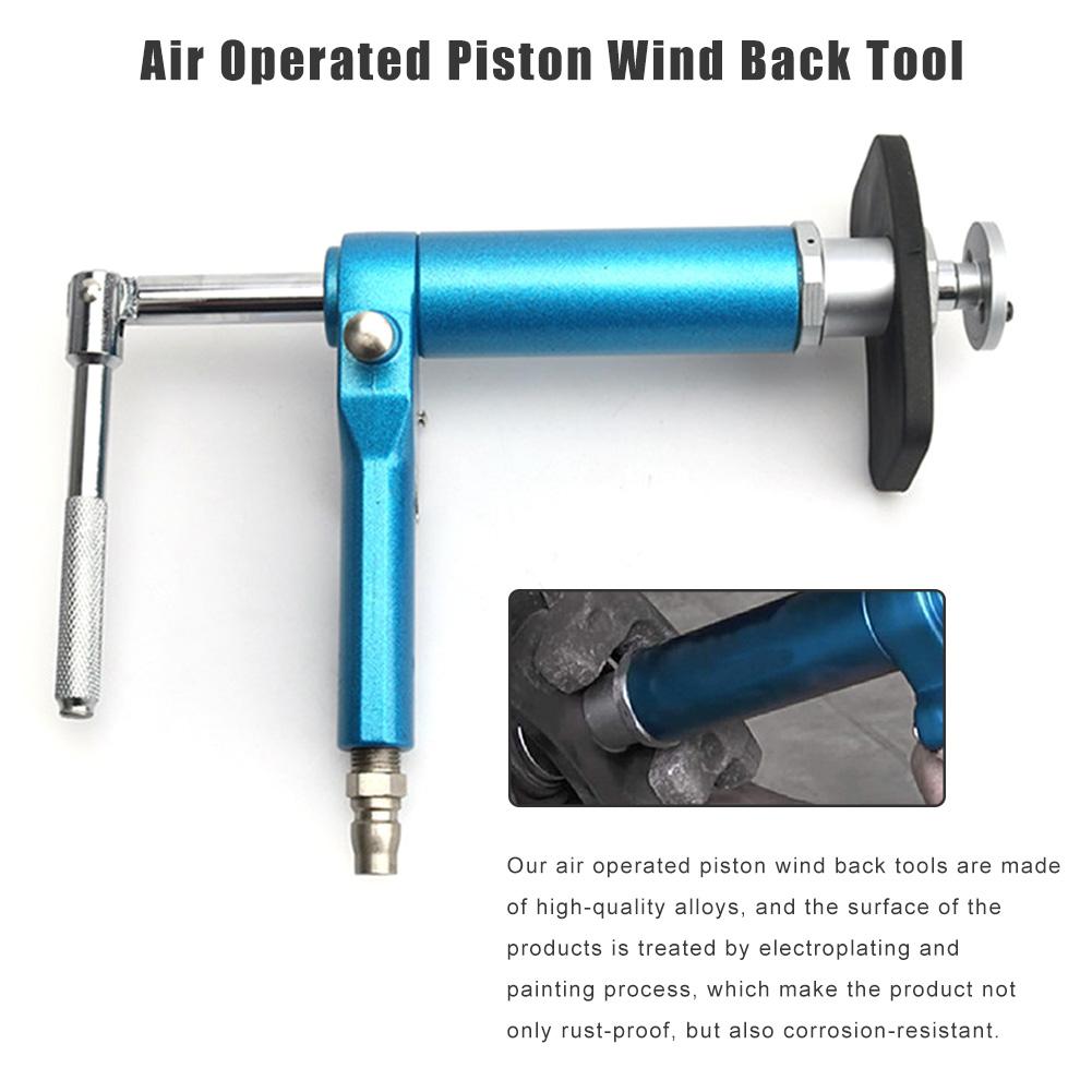Pneumatic Brake Caliper Auto Pneumatic Air Rear Disc Brake Caliper Wind Back Service Tool Air Operated Piston Wind Back Tool