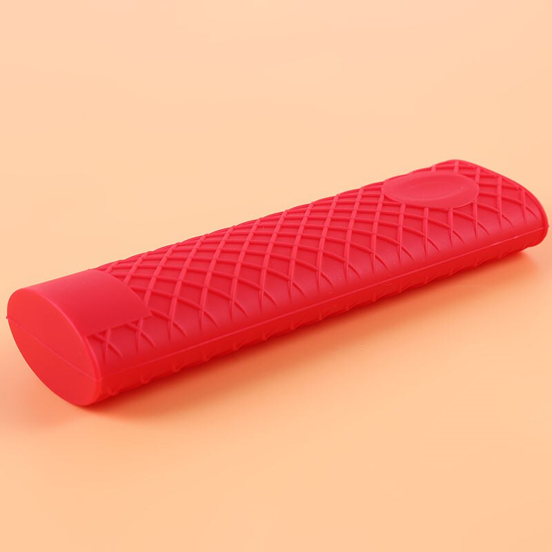 Useful Saucepan Holder Silicone Pot Pan Handle Saucepan Holder Sleeve Slip Cover Grip Kitchen Utensils Cook Accessories