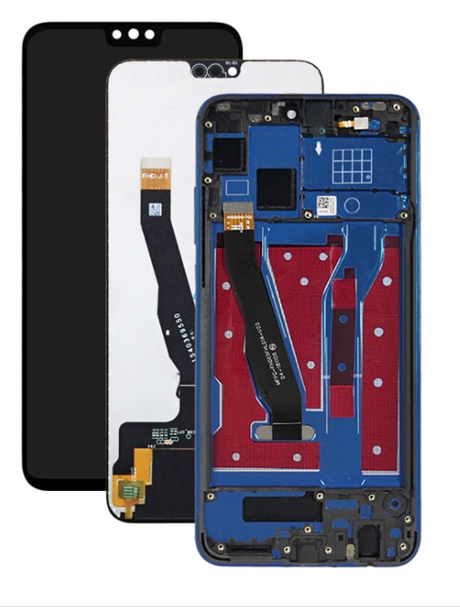 For Huawei Honor 8X LCD Touch Screen Digitizer Assembly + Frame for Honor 8 X Display Replace JSN-L21 L42