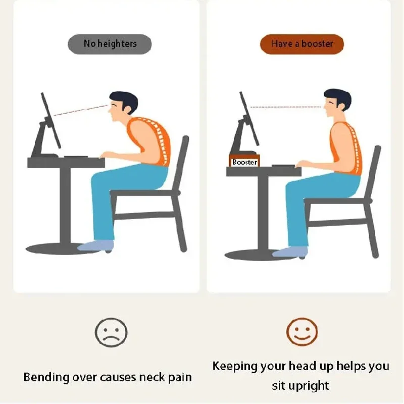 1PC Notebook Computer Stand Desktop Computer Screen Desktop Elevated Desktop Storage and Storage Pad Elevated Length 30/40/50cm