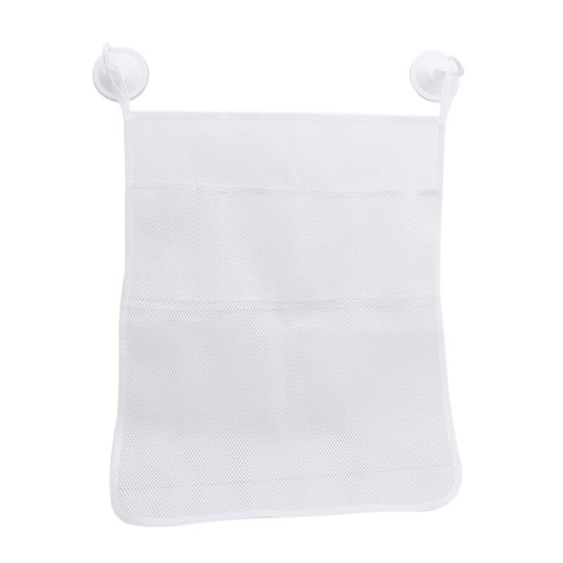 Multifunctionele Baby Badkamer Mesh Tas Kind Bad Speelgoed Tas Netto Zuignap Manden: Default Title