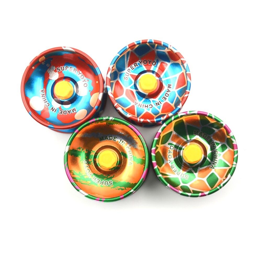 Metal Alloy YOYO High Speed with Finger Cover Sport Game Toys Playing