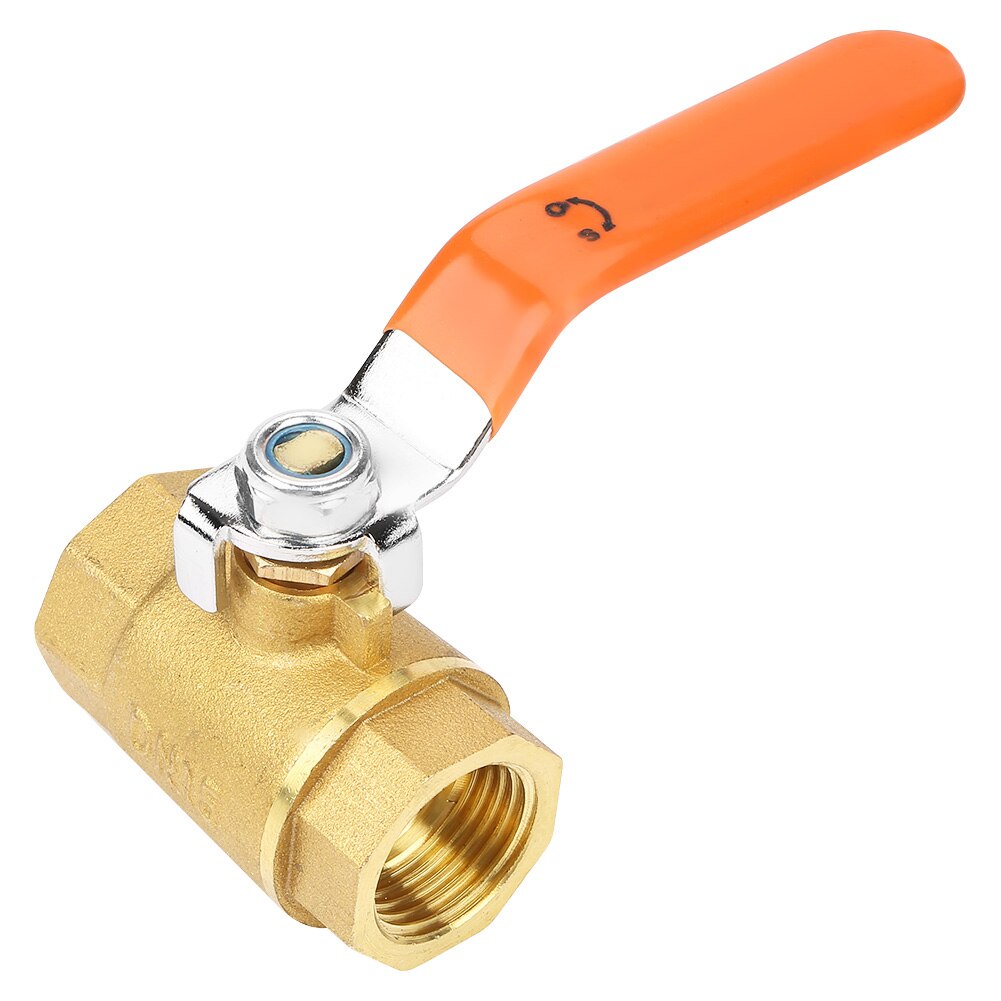 1pc Ball Valve DN15 1/2&quot;BSP Brass Pipe Ball Valve 1.6MPa Ball Valves For Water Oil Gas