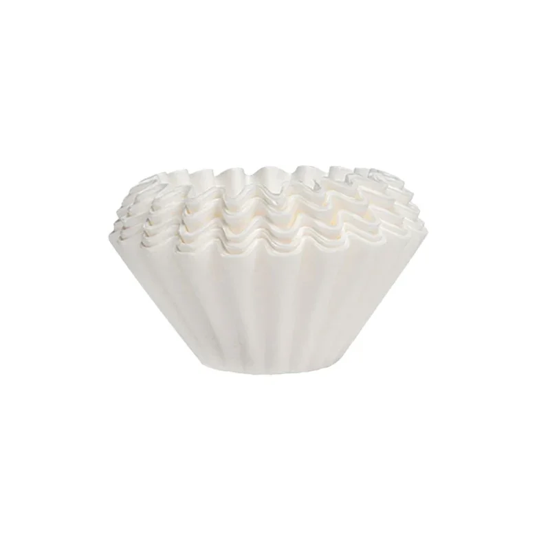 50pcs Pour Over Coffee Filter Papers 50 Sheets; Fits B75 Coffee Dripper & 1-2 Cups Wave Dripper coffee filter papers: SKY BLUE