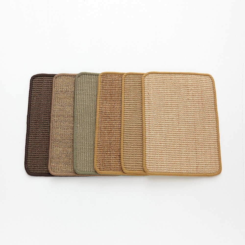 Durable Cat Sisal Grinding Claw Mat Cat Funny Scratcher Pet Supplies Furniture Sofa Table Protector