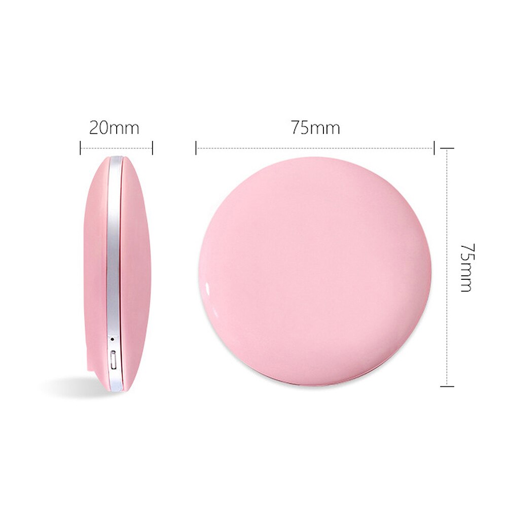 1X/3X Magnifying Lighted Makeup Mirror Light Mini Round Portable LED Make Up Mirror Pocket Makeup Mirror with Light