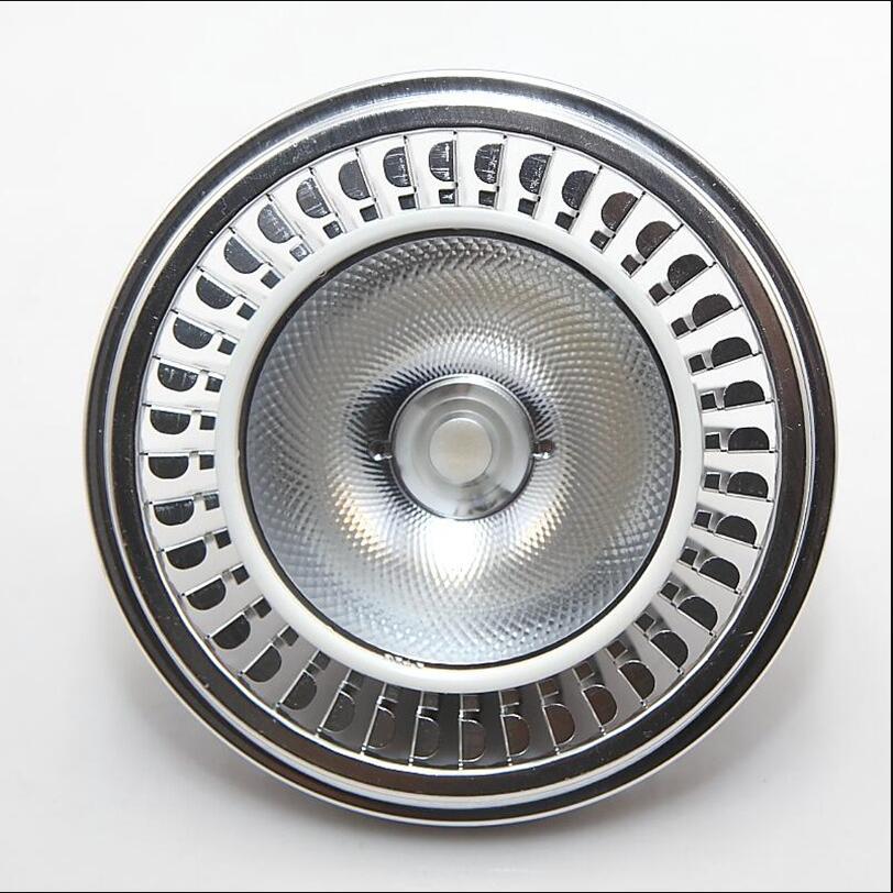 1 st högeffekt  ar111 15w cob led glödlampa dimbar  g53 cob led taklampa  qr111 led spotlight 85-240v/dc12v led lampa ljus