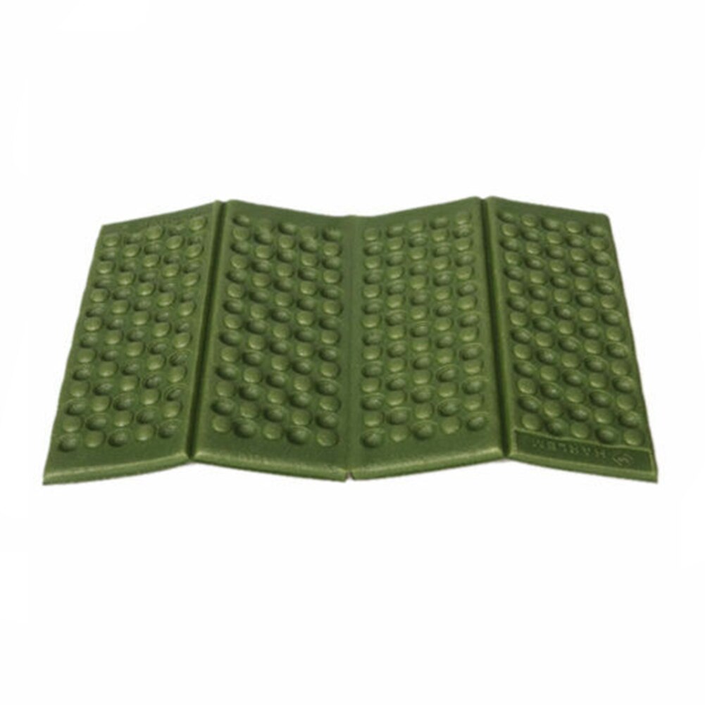 Tapis de siège d&#39;extérieur pliable, imperméable, pour Camping, randonnée, plage, pique-nique, XPE: green