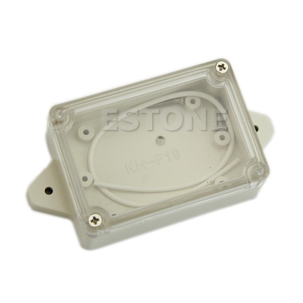 Plastic Waterproof Cover Clear Electronic Project Box Enclosure Case 85*58*33MM: Default Title