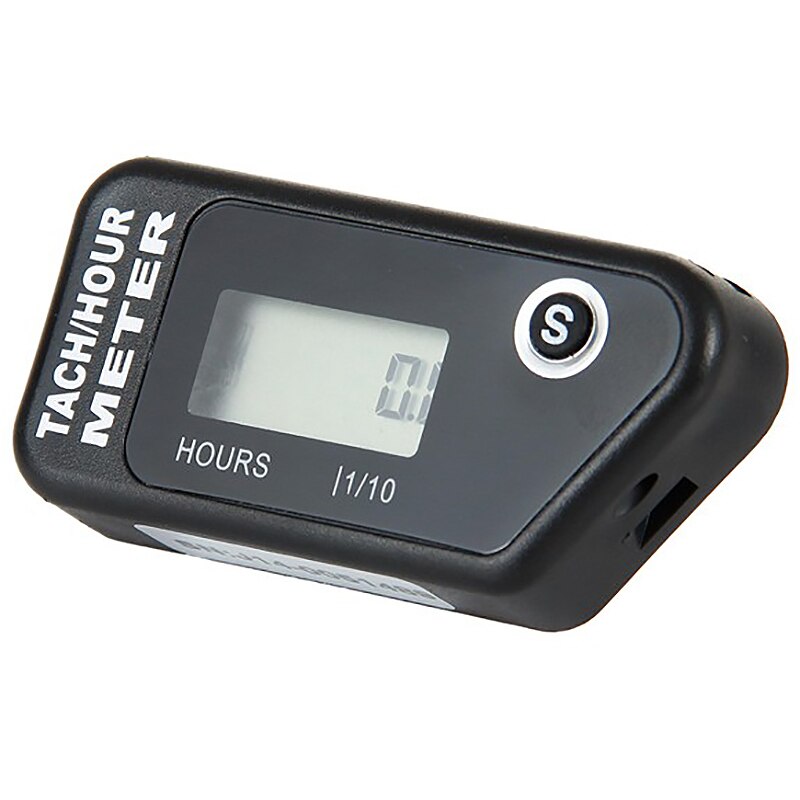 Resettable Hour Meter Digital Tachometer For Outboard Motor Lawn Mower Motocross Motorcycle Marine Chainsaw Pit Bike Hm016R