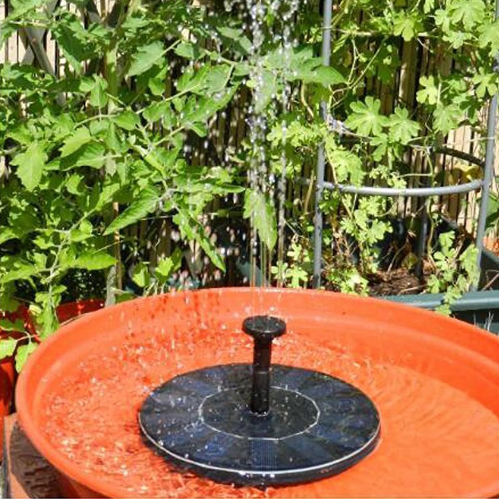 Solenergi fontän vattenpump trädgård fontän konstgjord utomhus solenergi fontän trädgård damm dekoration vattenpump