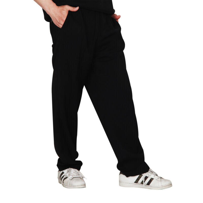 Pantalones estilo uniforme de Chef para hombre, sueltos, servicio de comida, Ropa de Trabajo, Color sólido, Cocina, Restaurante, uniformes, pantalones de cocinero para hombre, pantalones de Chef