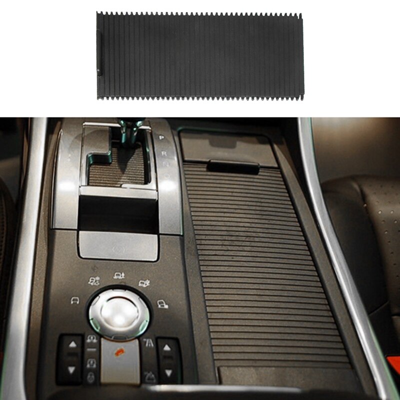 Center Console Cup Holder Cover Sliding Roller Blind Shutter For Land Rover Range Rover Sport 2005