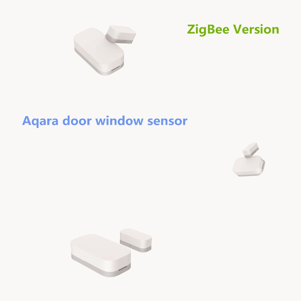 Xiaomi aqara dør vinduessensor zigbee trådløs forbindelse smart mini dørsensor arbejde android ios app kontrol gratis skib