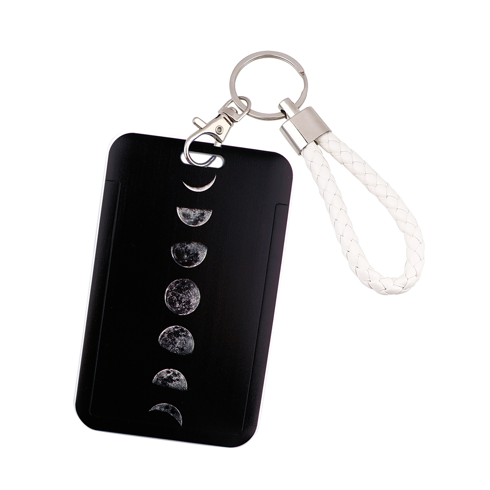 Ransitute R2764 Neue Für Student Arbeiter Handheld Keychain Karte Halter Visitenkarte Bank Karte Student ID Karte Halter: 7