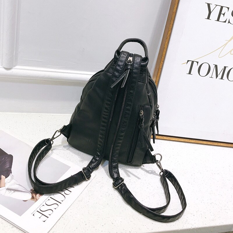 ethnisch gestickt Rucksack Frauen's lässig Reisen Dual-benutzen klein Rucksack gestickt Brust Tasche