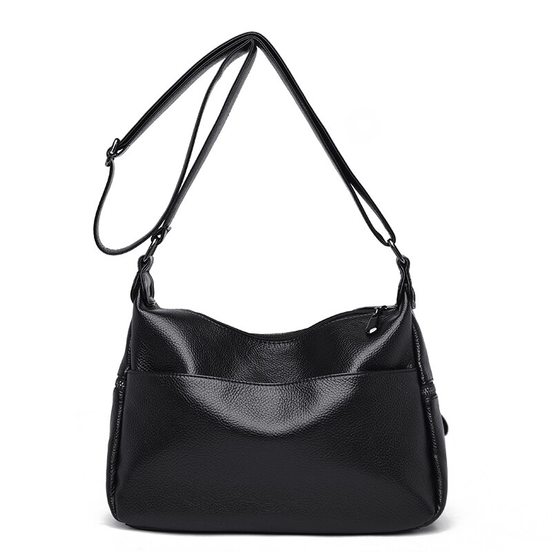 Schlichte damentasche, Jahrgang-schultertasche, Bote Tasche aus pu-leder, luxuriöse crossbody-tasche für damen, damenhandtasche
