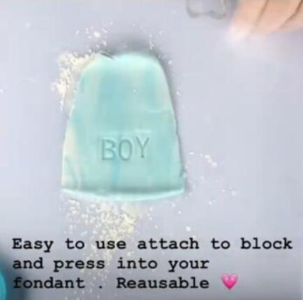 Hoofdletters kleine letters alfabet transparante stempels 1 inch koekjesstempel plakkerige decoratie fondant uitstekers gereedschap suikerwerk