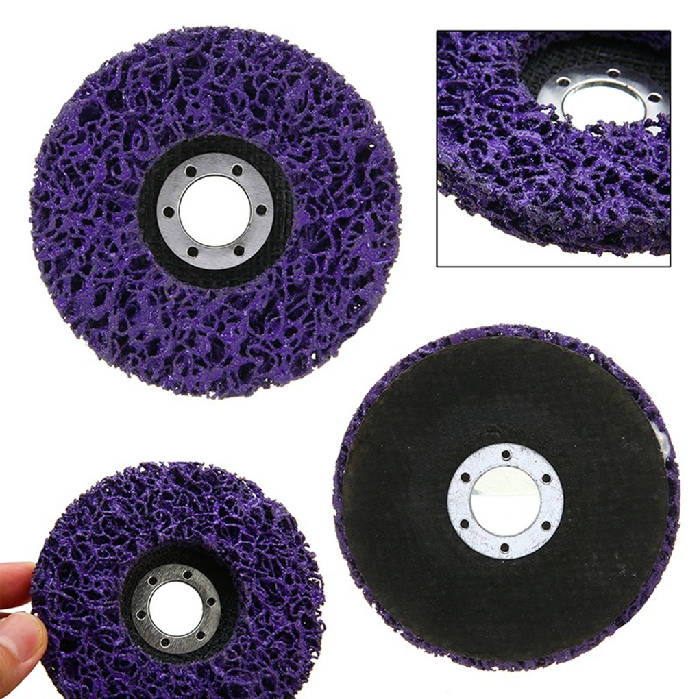 Meuleuse roue peinture revêtement antirouille bande dissolvant de disque Angle meuleuse accessoires 100*16mm