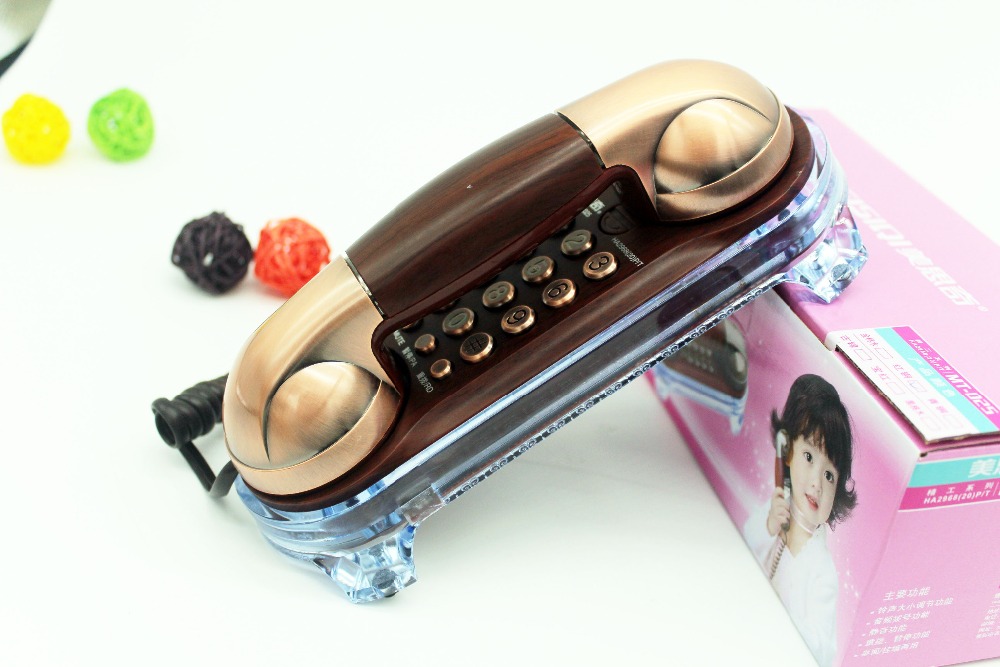 Wall Mounted landline Telephone Corded Antique Retro Telephone For Home