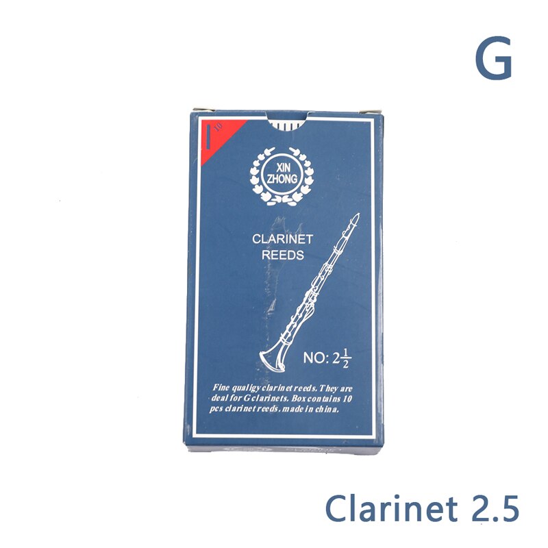 10Pcs Normaal Niveau G Altsaxofoon Sax Rieten Sterkte 2.5/ 3.0 Voor Beginners: G