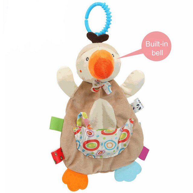 Sonajero móvil para bebé, juguetes suaves para bebé de 0 a 12 meses, toalla, cama, campana, Animal bonito, de Navidad, cuna, juguete para recién nacido: 5