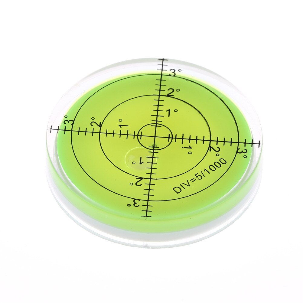 60*12mm 32 x 11mm cirkulärt vattenpass för bubbelpass runt bubbelpass mätinstrument verktyg universell gradskiva