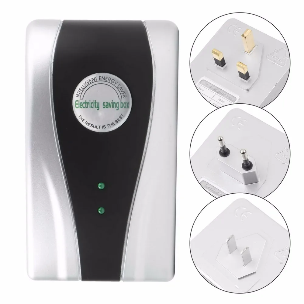 Energy Saver 30000W 90V-250V Type Power Electricity Saving Box EU/US/UK Plug For Home Office Factory