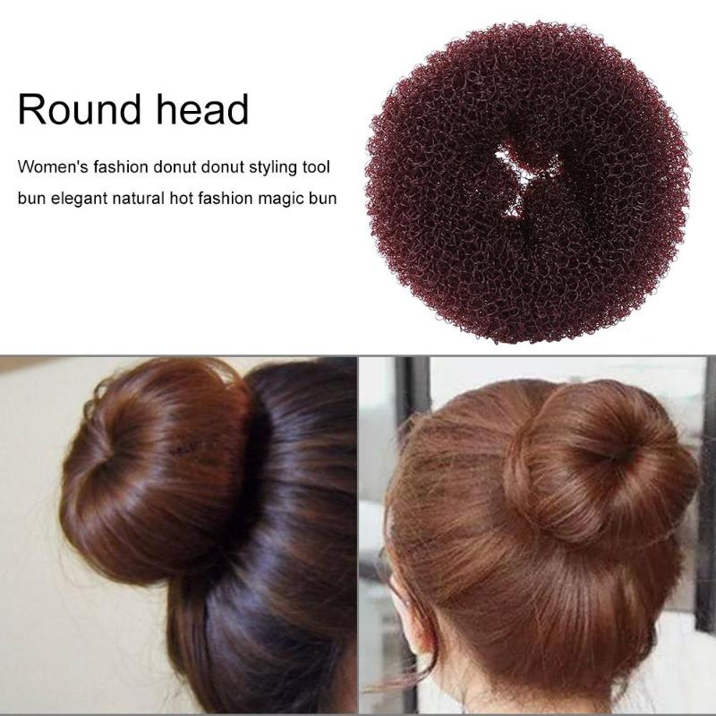 Moda cabelo bun maker donut espuma esponja fácil grande anel ferramentas de estilo do cabelo penteado acessórios para o cabelo das meninas feminino senhora