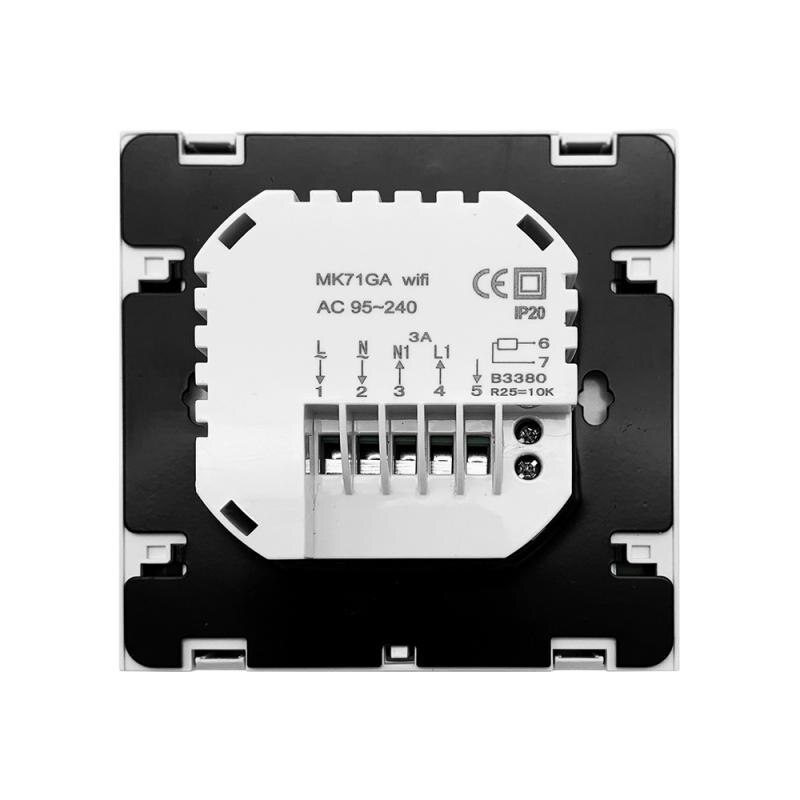 WiFi Smart Temperature Controller Smart LCD Programmable Thermostat Controller: GA Water