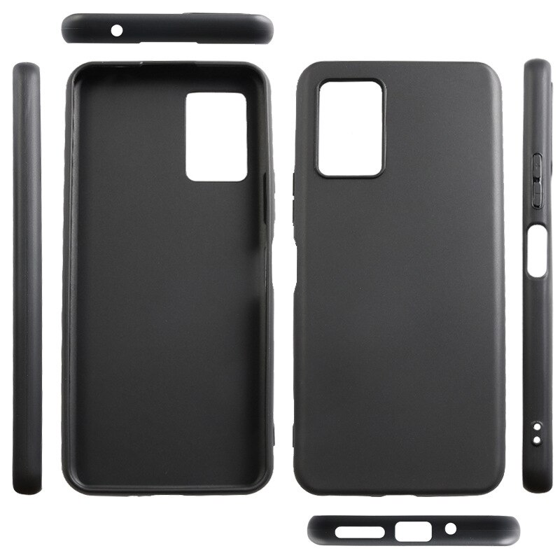 Schwarz Weiche Silikon Funda ZTE Libero 5G II fallen A103ZT 6,67 Zoll Weiche TPU Gute Coque Für ZTE Libero 5G II Telefon Abdeckung