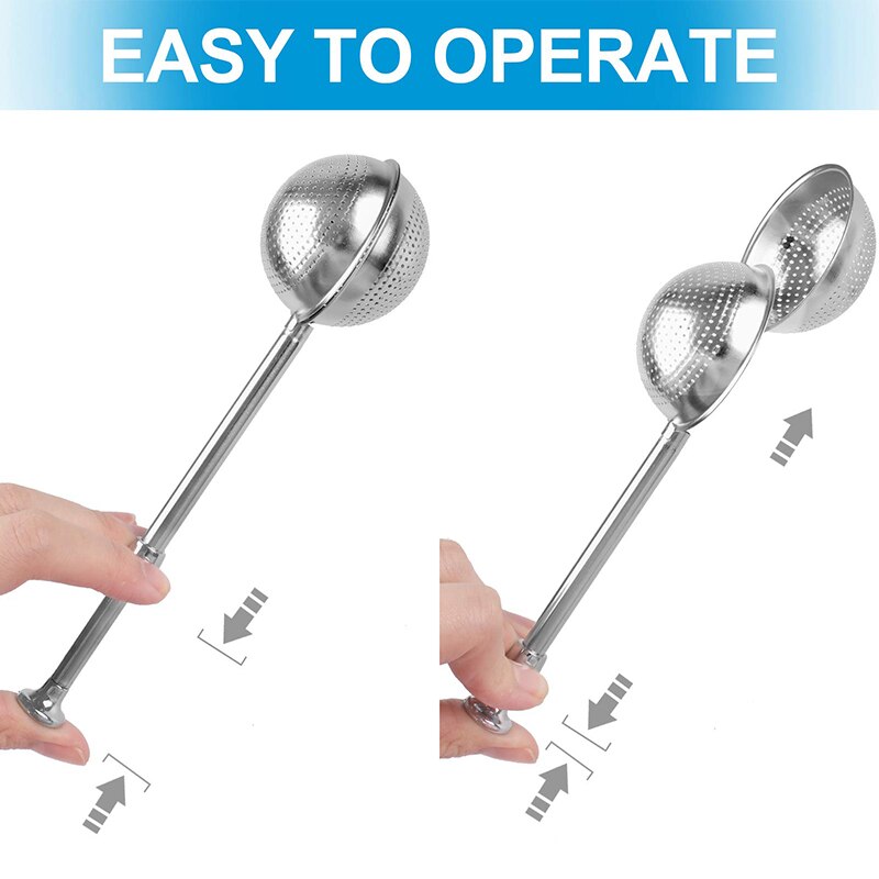 Roestvrij Staal Kleine Zeefje Met Handvat Poedersuiker Shaker Mini Meel Zeef/Zeef Voor Bakken Suiker Dispenser 0125