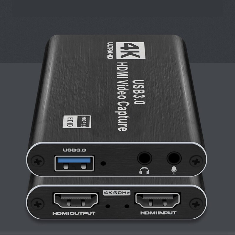 Usb3.0 Video Capture Card Obs Recorder 4K60Hdmi Capture Card Usb Naar Hdmi Converter