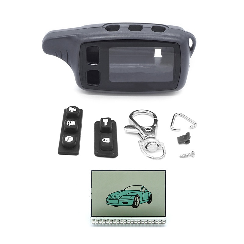 Alarm Auto Lcd-scherm + Body case voor Russische Tomahawk tw9030 LCD Afstandsbediening Starter 2 weg auto alarm systeem Tomahawk tw-9030 Sleutelhanger