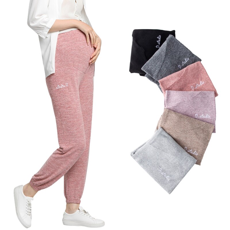 Maternity Harem Pants Casual Home Anti-mosquito Sleep Pants Pregnant Women Elastic Waist Belly Ankle Trousers Pregnancy Clothes
