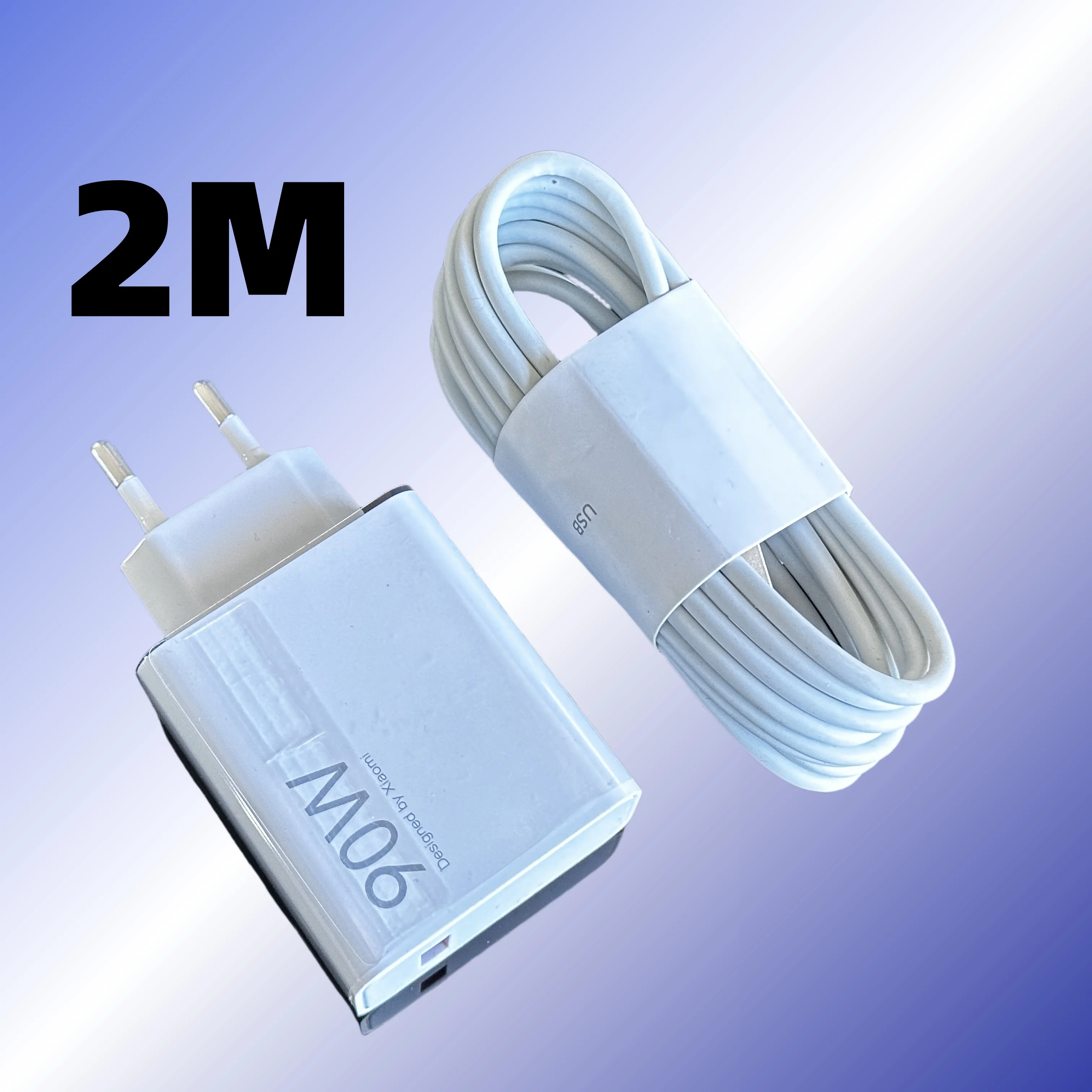 Cargador GaN Original Xiaomi 90W Turbo carga rápida 67W adaptador de hipercarga UE para Mi 15 14 13 12 Pro + 6A 1/1, 5/2 M Cable tipo C: IT