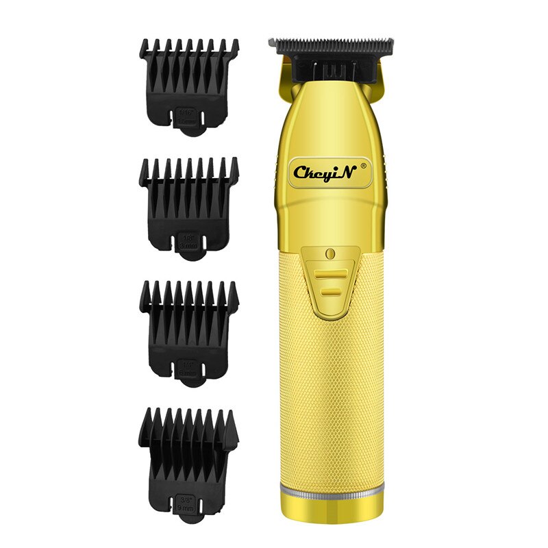 Strong Power Electric Hair Clipper Quick Charge Low Noise T Hair Trimmer for Men Kids Hair Carving Barber Outliner