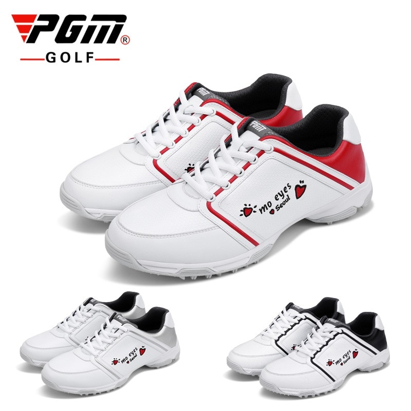 PGM-zapatos de Golf ligeros para mujer, zapatillas deportivas antideslizantes, transpirables e impermeables, novedad