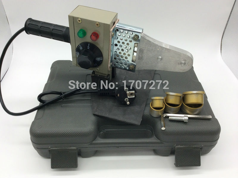 Temperature controled PPR welding machine, pvc welding machine AC 220V 600W 20-32mm machine for plastic pipes