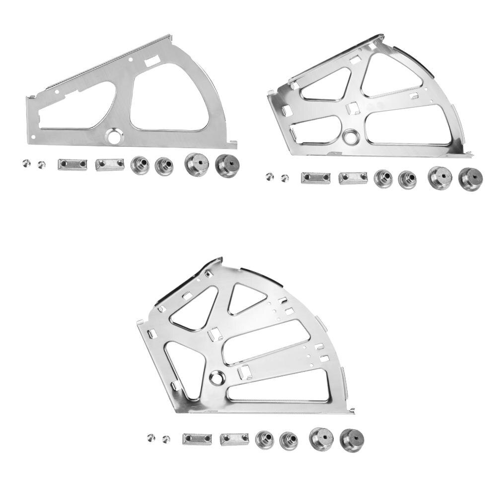 3 tipos 1 par de bisagras de armario de cajón de zapatos marco giratorio móvil accesorios de Rack descuento
