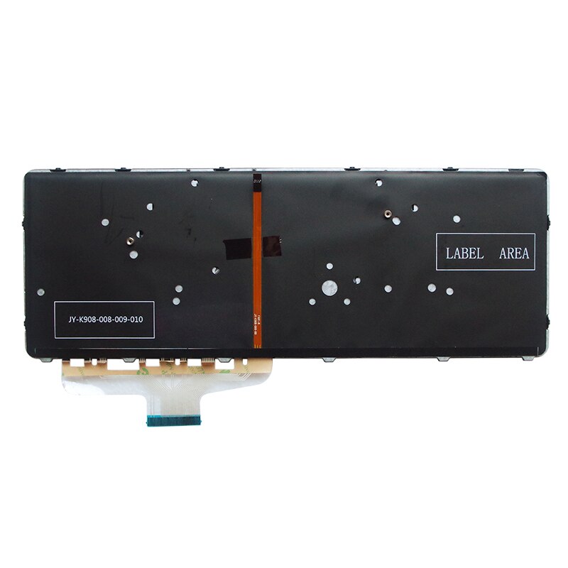 YALUZU English Laptop Keyboard For HP ELIteBook FOLIO 1040 G3 With Backlit US Version: Black