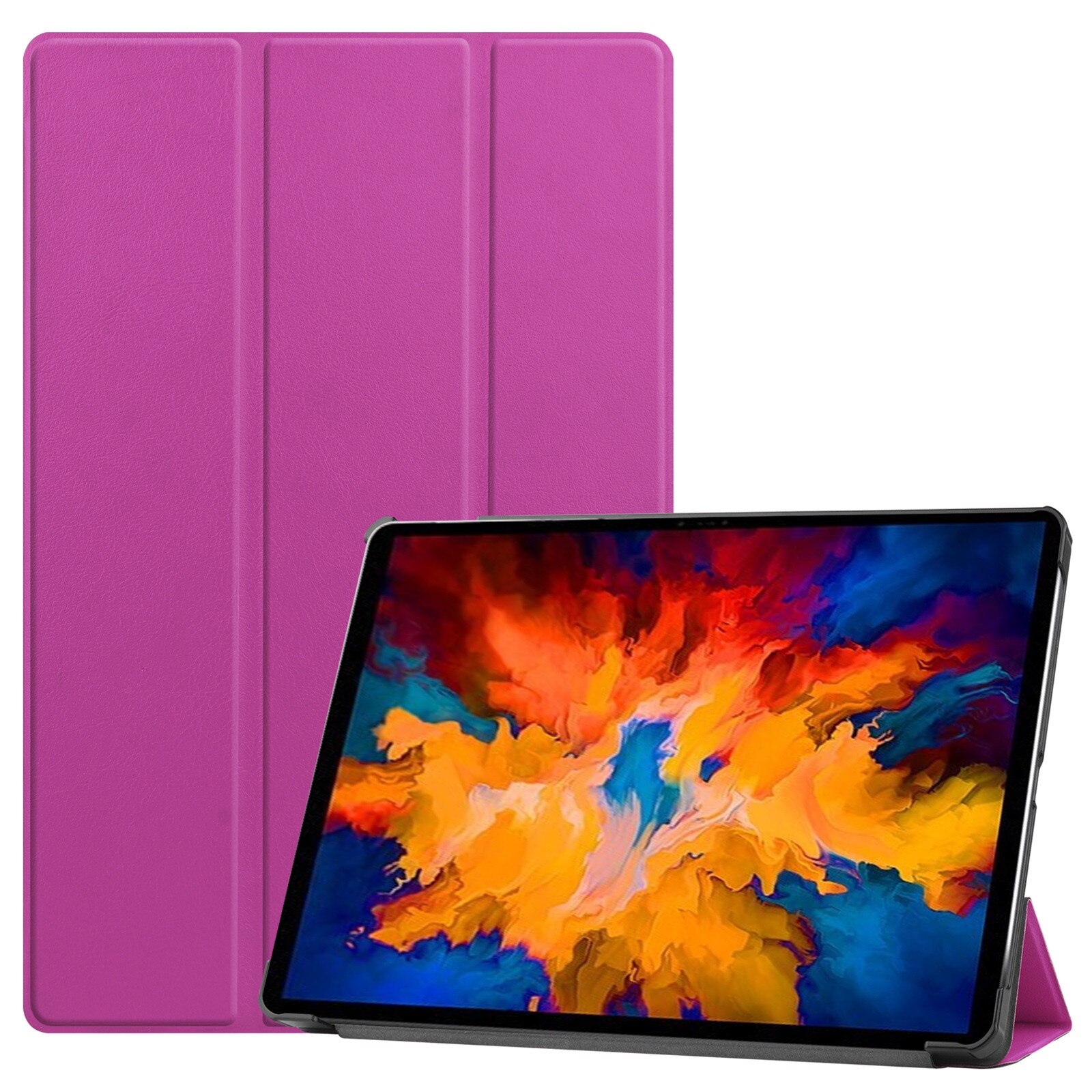 Ultra-Dunne Tablet Case Met Stijlvolle Print Op De Rug Geschikt Voor Lenovo Tab P11 Pro TB-XJ706F 11.5 inch Case: C